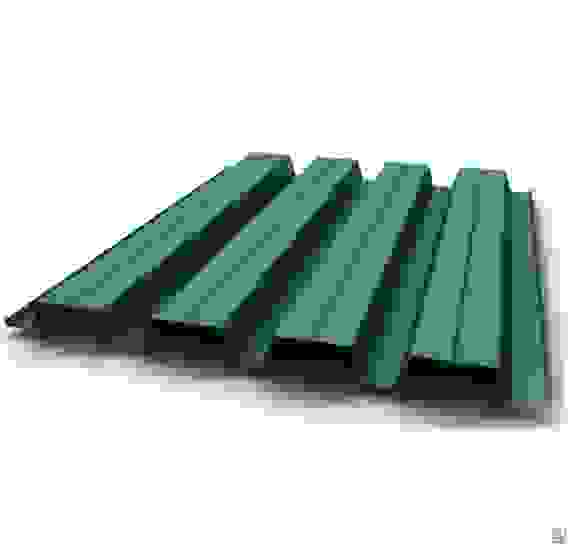 Профнастил H60R GL 0,5 Velur20 RAL 6020 хромовая зелень