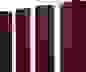 Штакетник П-образный A с прямым резом Grand Line 0,5 Сатин RAL 3005 красное вино