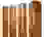 Штакетник Круглый фигурный 0,45 Print Elite Golden Wood TwinColor