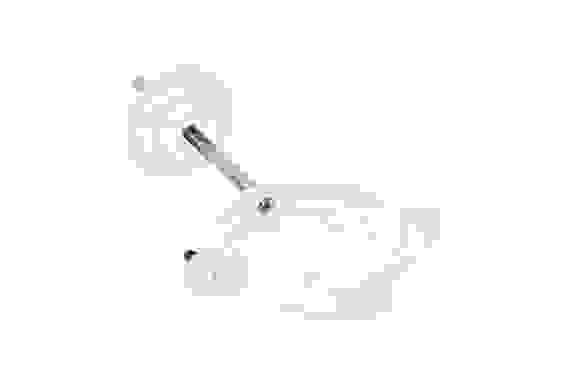 Хомут трубы с комплектом крепления d=100 (RAL 9003)