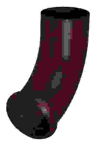 Отвод трубы декорированный d=90 (Ral 8017 Matt)