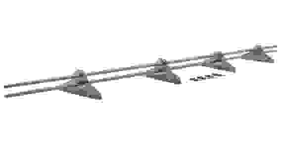 Снегозадержатель трубчатый Grand Line RAL 7004 3м