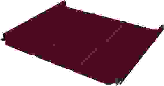 Кликфальц Про Line Grand Line 0,45 Drap ТХ с пленкой на замках RAL 3005 красное вино