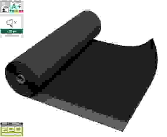 Объемно-диффузионная мембрана Eurovent Metallic SK 450 г/м2; 1x25м, 37,5 м2
