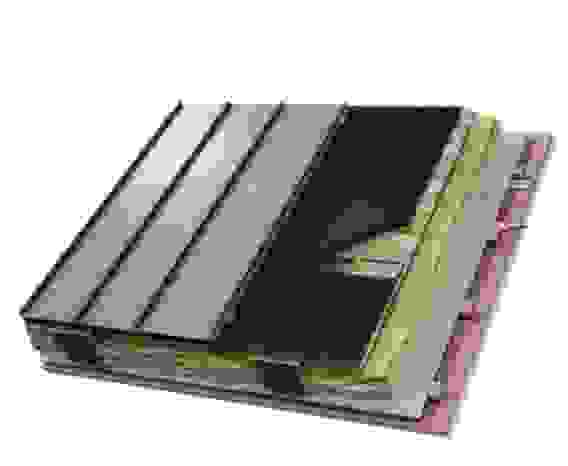 Объемно-диффузионная мембрана Eurovent Metallic SK 450 г/м2; 1x25м, 37,5 м2