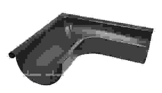 Угол желоба наруж. d=150 (RAL 7024) ASN1