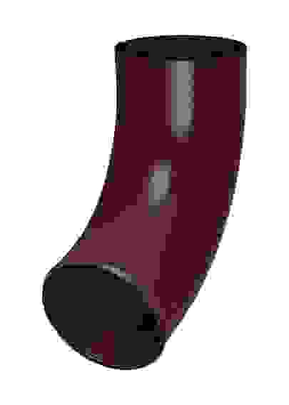 Отвод трубы d=90 (Ral 8017) ASN