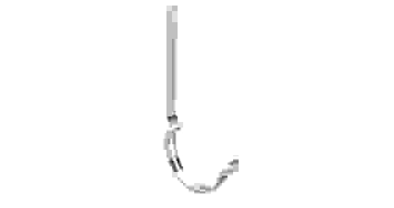 Крюк длинный Grand Line ПУ 125мм RAL 9003 сигнальный белый