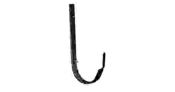 Крюк длинный Grand Line ПУ 125мм RAL 9005 черный