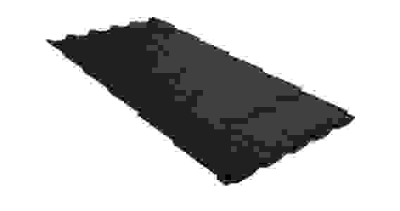 Металлочерепица квинта плюс 0,5 GreenCoat Pural Matt RR 887 шоколадно-коричневый (RAL 8017 шоколад)